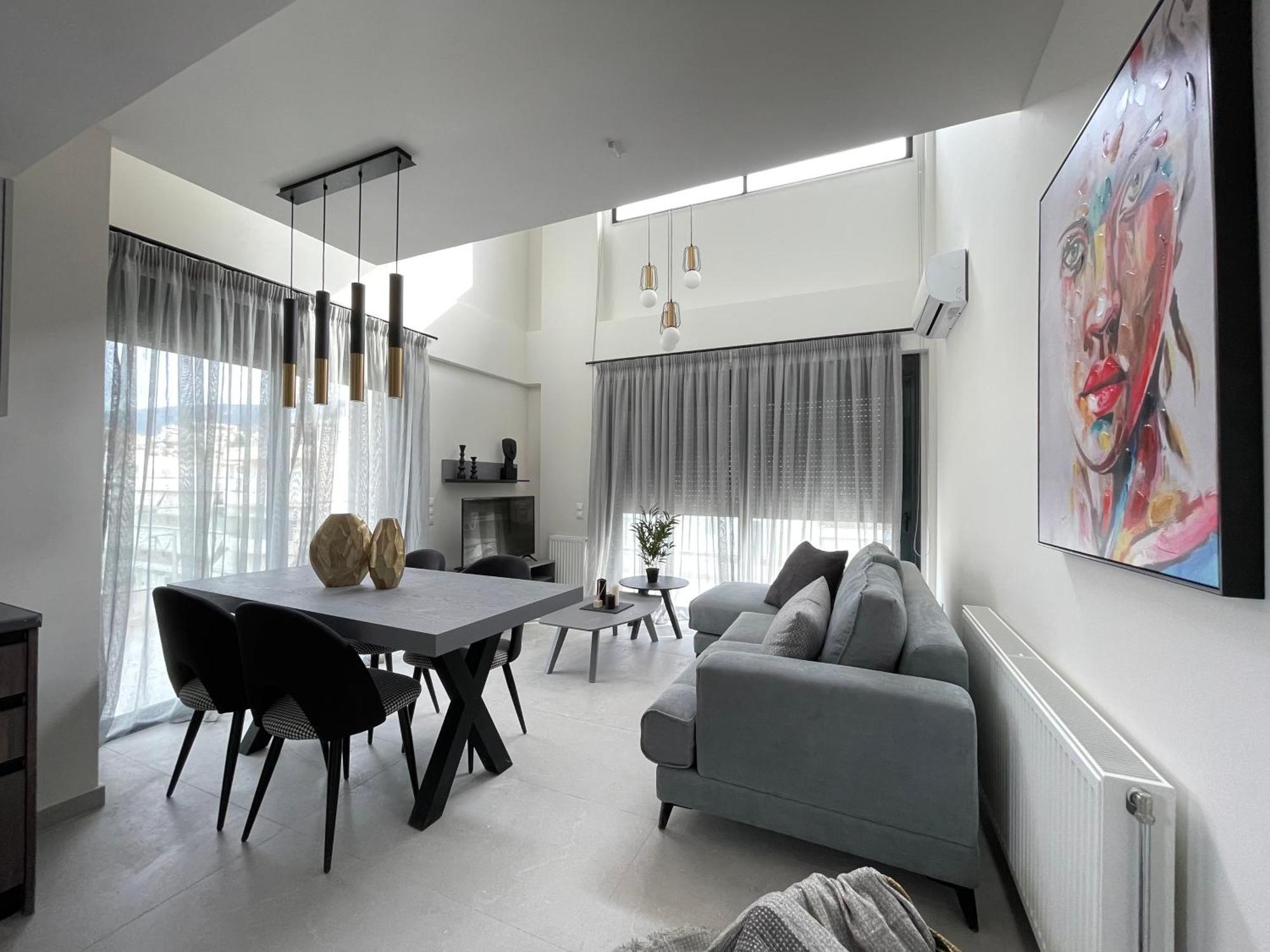 Gleaming Apartments Near Athens Metro Mall Экстерьер фото