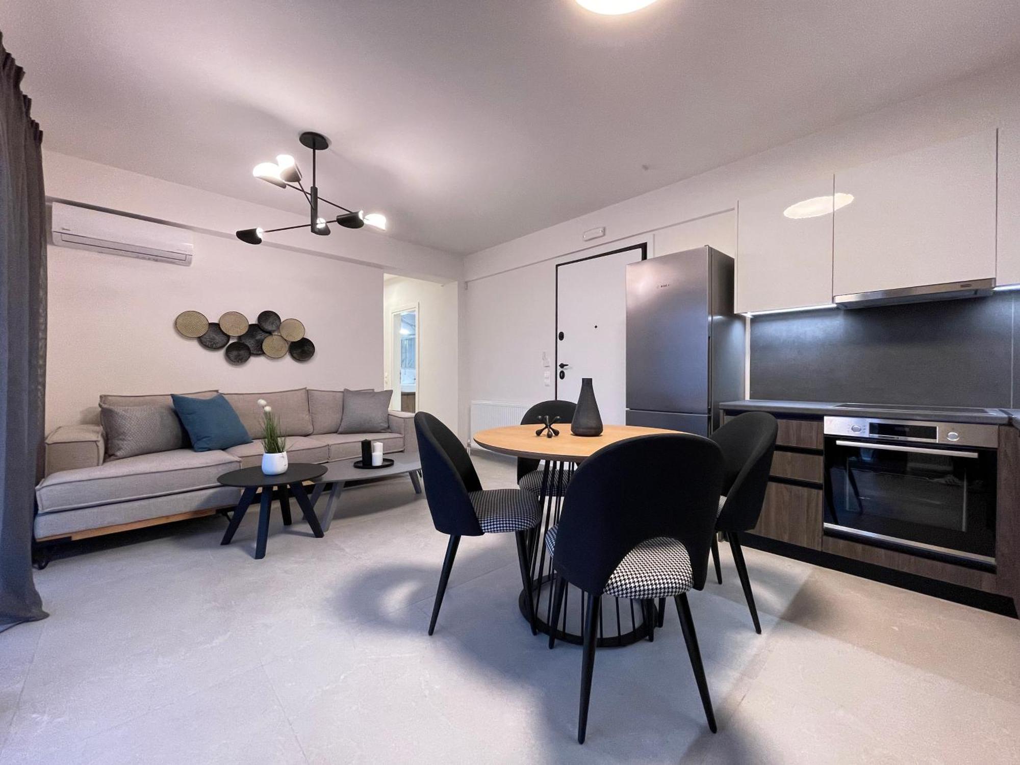 Gleaming Apartments Near Athens Metro Mall Экстерьер фото
